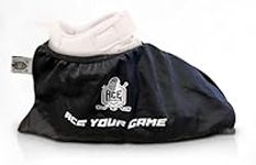 ACE HOCKEY Slide Board Booties for Smooth Gliding (Reusable, Washable) - Compatible with All Fitness/Hockey Slide Boards - Slip-Over-Shoe Design - One Size Fits All