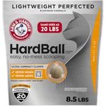 Arm & Hammer Hardball Lightweight Platinum Multi-Cat Easy, No-Mess Scooping, Clumping Cat Litter, 8.5LB Bag, Garden Bloom Scent
