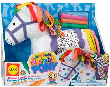 Alex Craft Color and Cuddle Washable Pony Kids Art and Craft Activity