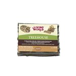 Living World Tree House Real Wood Logs, Large, Brown, L (Pack of 1)