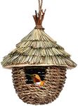 Hand Woven Bird House For Garden Or