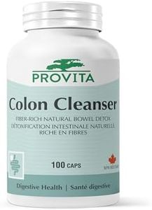 Provita Colon Cleanser: Herbal Detox, Regularity Maintenance & Parasite Expulsion Formula (100 Capsules)