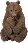 Real Life Mother & Baby Brown Bear 