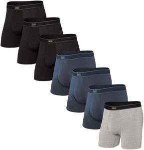 Saxx Men's Underwear - Daytripper Boxer Brief Fly 7Pk with Built-in Pouch Support - Underwear for Men