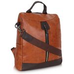 Martucci 15L Brown leather backpack for Girls