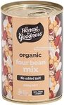 Honest to Goodness Organic Four Beans Mix 400 g