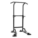 Leiblsufo Power Tower Dip Station Pull Up Bar Free Standing for Home Gym Strength Training Workout Equipment, 330LBS