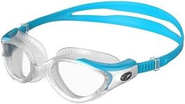 Speedo Women's Futura Biofuse Flexiseal Swimming Goggles, Turquoise/Clear, One Size