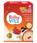 Arbanox Red Banana Dates Rice | Wholesome Blend for Little Ones | Trusted by Parents | 100% Natural Ingredients | No Added Salt or Sugar | No Preservatives | Expertly Crafted | 300g