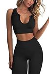 QINSEN Yoga Outfits for Women 2 Pie