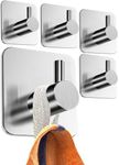 [5 Pack] Stainless Steel Wall Hook,