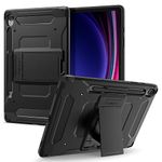 Spigen Tough Armor Pro Back Cover Case Compatible with Galaxy Tab S9 11inch [S Pen Storage] [Kick Stand] - Black