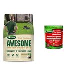 Scotts Turf Builder Awesome Lawn Seed Blend 1.4kg & 20239 Turf Builder Grass Seed Sunny Areas Mix 1Kg