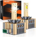 SEALIGHT D3S Bulbs, 6500K Cool White D3S HID Bulbs, 1:1 Original Xenon HID Bulb 66340 42403 42302 Plug and Play Fog Light Pack of 2