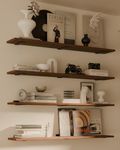 TEDIDUWA Rustic Wood Floating Shelv