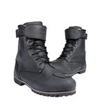 RKsports RKone Blend 10052 Motorcycle Motorbike Waterproof Boots Brown (black, UK Footwear Size System, Adult, Men, Numeric, Medium, 10)