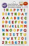 Wilton Letters & Numbers Edible Icing Decorations, Multicolor