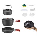 Camping Cookware For Open Fire