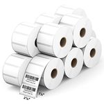 Printholic Compatible Direct Thermal Labels Replacement for DYMO 30334(2-1/4" x 1-1/4") 12 Rolls UPC FNSKU Barcode Labels - Use with Labelwriter 450, 450 Turbo, 4XL Printers - 1000 Labels/Roll