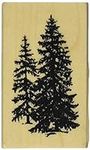 Inkadinkado Pine Tree Wood Stamp fo