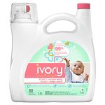 Ivory Snow Stage 2: Baby Hypoallergenic Laundry Detergent Liquid Soap, 3.4 L (80 Loads) Packaging May Vary