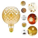 LED Light Bulb E27 Globe G125 Amber
