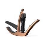 D'Addario Artist Capo, Metallic Bronze Finish (PW-CP-10MBR)