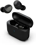 JLab Go Air Pop+ True Wireless Earbuds, In Ear Headphones, Bluetooth Earphones, 35H Playtime Ear Buds, Bluetooth Earbuds with Microphone, USB-C Charging Case, Dual Connect, EQ3 Sound, Black