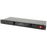 Citronic CPD-8C 8 Way IEC Power Conditioner with RFI/EMI Filter, Black