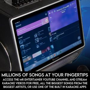 Mr Entertainer Digibox Pro Karaoke Machine – All-In-One Music System