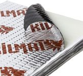 KILMAT 80 mil (2 mm) 18 sqft (1.7 sqm) Car Sound Deadening Mat, Butyl Automotive Sound Deadener, Audio Noise Insulation and dampening
