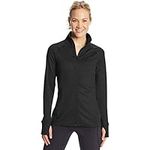 C9 Champion Women's Full Zip Cardio Jacket, Ebony, Small