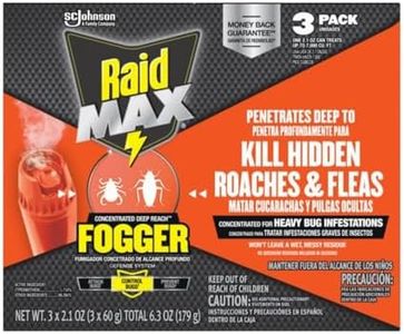 Raid Max Fogger for Indoor Use 6.3 Ounce (Pack of 1)
