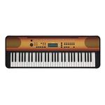 YAMAHA PSRE360MA Maple Color 61 Key Keyboard with Touch Sensitive Keys and On-Board Lessons Help You Learn to Play