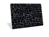 Galaxsia Einstein's Special-Relativity Equation Laptop Notebook Vinyl Skin Sticker Protector Cover Case(Multicolour)