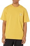 Carhartt Men's K87 Workwear Short Sleeve T-Shirt (Regular and Big & Tall Sizes), Dijon Heather, 2X-Large