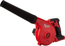 New Milwaukee 0884-20 M18 18 Volt Cordless Compact Yard Leaf Blower Sale, Red