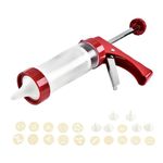 AYKHDS Cookie Press, Cookie Press for Baking, Biscuit Baking Press Maker Kit, Spritz Cookie Press Gun Kit for Making and Decorating Cookies