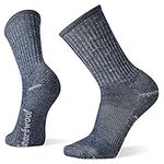 Smartwool Men's Hike Classic Edition Light Cushion Crew Hiking Socks, Alpine Blue, L UK