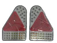 PAIR GENUINE 12V 24V LED REAR COMBINATION TRAILER OR TRANSPORTER LAMP LIGHT TAIL INDICATOR STOP MP8605BL MP8605BR MAYPOLE