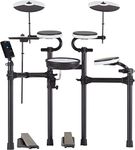 Roland TD-02KV V-Drums | Electronic Drum Kit with Expressive Playability, Noise-Reducing Features, Mesh-Head Snare, Wide Acoustic-Style Playing Layout & Optional Bluetooth Expansion | Onboard Coach