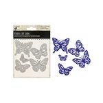 Little Birdie Thin Cut Dies Butterflies 5Pcs