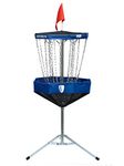 DGA Mach Lite Portable Disc Golf Practice Basket (Blue)