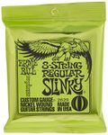 Ernie Ball Regular Slinky 8-String Nickel Wound Electric Guitar Strings - 10-74 Gauge