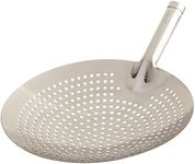 Winco SC-12 Round Stainless Steel Skimmer, 12-Inch