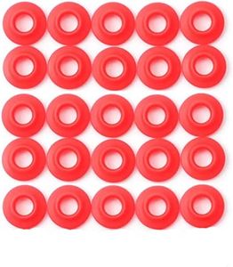 Joyzan Beer Bottle Gasket, Silicone Rubber Gaskets Washer For Swing Flip Bottles Top Washers Leak Proof Seal Red EZ Cap Home Brew Liquor Soda O Ring High Pressure Leakproof Replacements Sealing Use