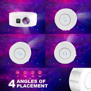 Immver Galaxy Star Projector – LED Night Light for Bedroom