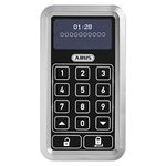 ABUS HomeTec Pro Wireless Keyboard CFT3000 - Code Keyboard for Opening the Front Door - for the HomeTec Pro Wireless Door Lock Drive - Silver - 10126