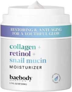 Baebody Collagen Retinol Face Cream Moisturizer with Snail Mucin - Hydrating and Anti Aging Moisturizer for Face - For Fine Lines and Wrinkles (1.7 fl oz/50 ml)