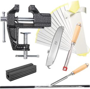 Golf Grip Tape Remover Tool Kits, No Tape Residue Rapid Removal - Perfect for Regripping Graphite and Steel Shafts Golf Club Grip Repair Kits (Complete Set)
